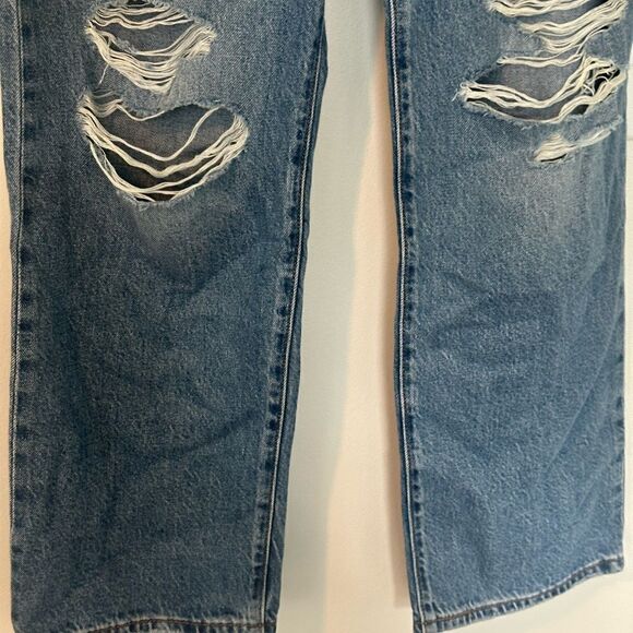 Levi’s Ribcage Straight Ankle Button-fly Jeans 27 - Picture 3 of 9
